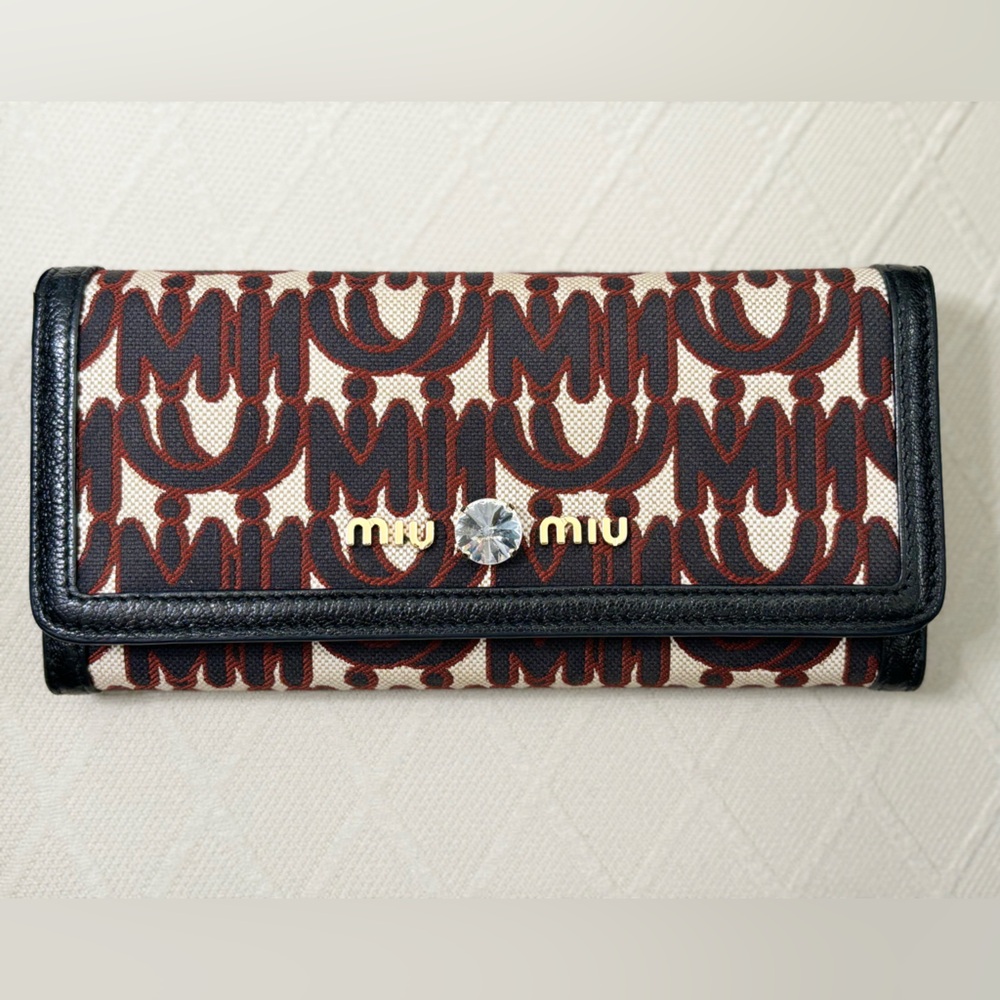Miu Miu Limited Edition Long Wallet with COA- EUC